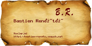 Bastien Renátó névjegykártya